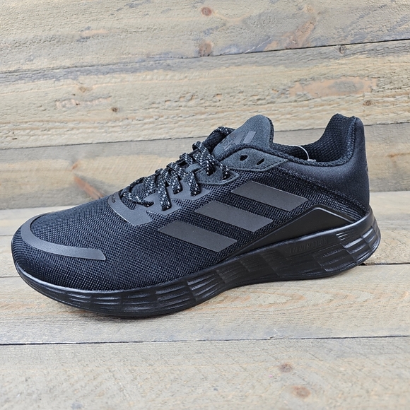adidas Duramo SL Men's Triple Black Running Casual Shoes Sneakers - Picture 3 of 10